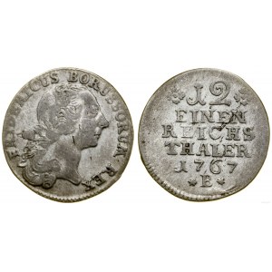 Niemcy, 1/12 talara, 1767 B, Wrocław