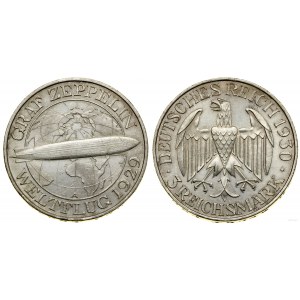 Niemcy, 3 marki, 1930 A, Berlin