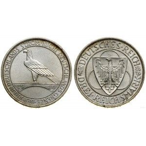 Niemcy, 3 marki, 1930 D, Monachium