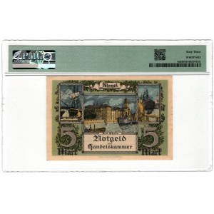 Lithuania, Memel (Klaipeda), 5 marks 1922