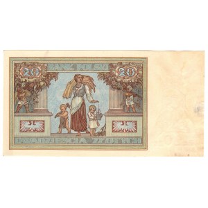 Polska, 20 złotych 1931, seria DT