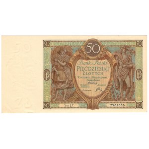 50 zloty 1929, série EY