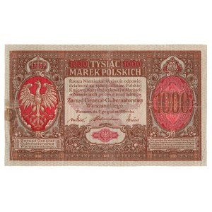 1.000 marek polskich 1916, seria A, GENERAŁ
