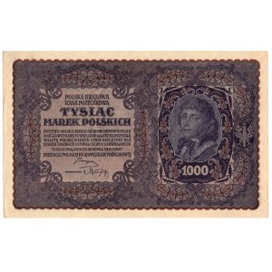 1 000 marek polskich 1919, I seria X