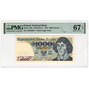 People's Republic of Poland, 1000 gold 1975, series A