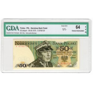 PRL, 50 złotych 1975, seria A