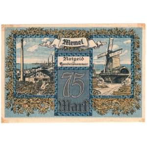 Lithuania, Memel (Klaipeda), 75 marks 1922
