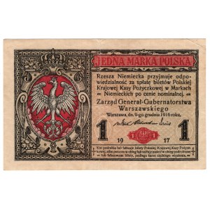 1 marka polska 1916, seria B, GENERAŁ