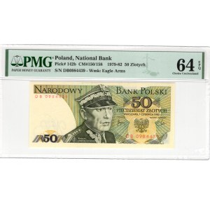 PRL, 50 złotych 1982, seria DB