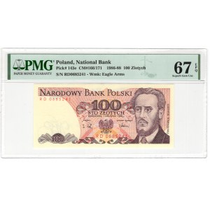 PRL, 100 złotych 1988, seria RD