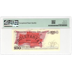 PRL, 100 złotych 1988, seria RL