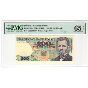 PRL, 200 złotych 1982, seria CZ