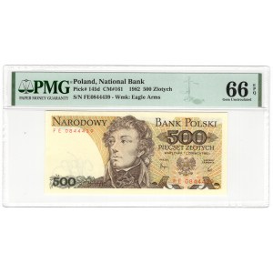 PRL, 500 złotych 1982, seria FE
