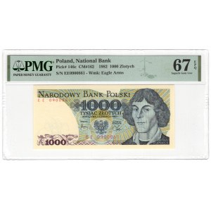 PRL, 1000 złotych 1982, seria EE