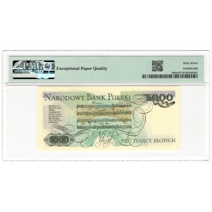PRL, 5000 złotych 1982, seria CM