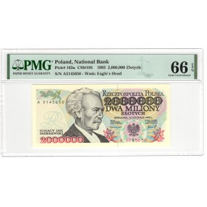 III RP, 2 miliony złotych 1993, seria A