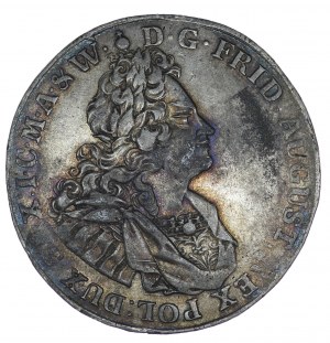 Polska, August II Mocny, Talar 1716 IGS, Drezno, ładny i rzadki