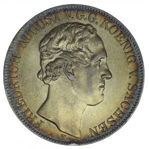 Niemcy, Saksonia, Fryderyk August II, Dwutalar Drezno 1852 F