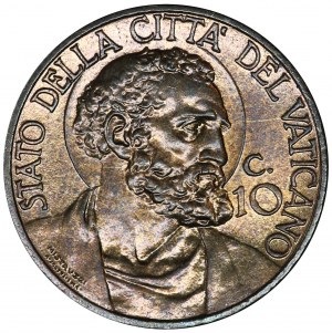 Vatican City, 10 Centesimi 1940