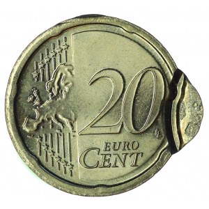 Niemcy, 20 euro cent 2014 D - destrukt