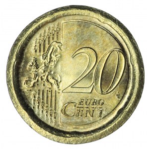 Německo, 20 eurocentů 2014 D - destruct
