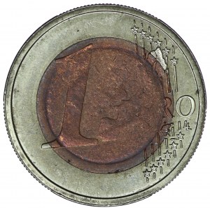 Francja, 1 euro 1999 - destrukt
