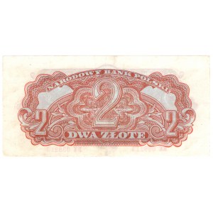 Polska, 2 złote 1944, obowiązkowym, seria BX