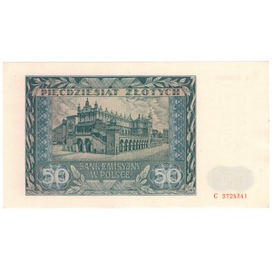 Polska, 50 złotych 1941, seria C