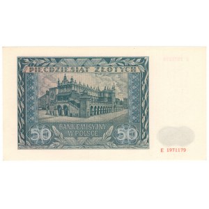 Poland, 50 zloty 1941, E series