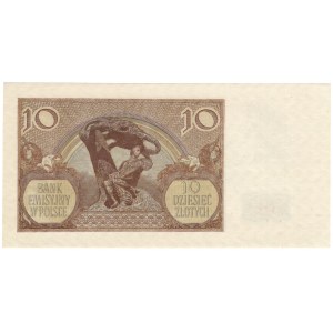 Polska, 10 złotych 1940, seria N.