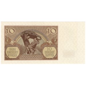 Polska, 10 złotych 1940, seria L.