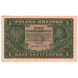 Polska, 5 marek polskich 1919, II Serja CQ