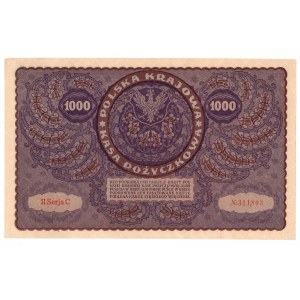 Polska, 1000 marek polskich 1919, II Serja C