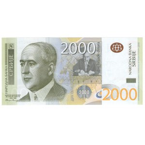 Serbia, 2,000 dinar 2012, BG series