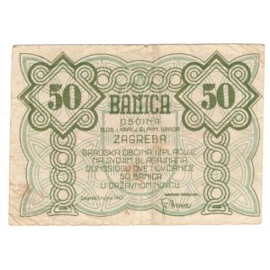 Croatia, 50 banica 1942