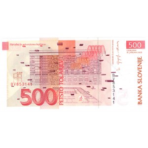 Słowenia, 500 tolarjev 2005