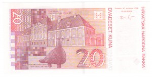 Croazia, 20 kune 2004, RADAR