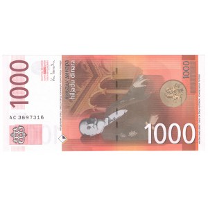 Serbia, 1000 dinar 2003, AC series
