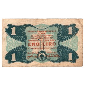 Slovenia, 1 lira 1944, AA series