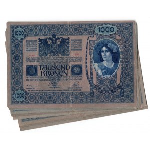 Austria, 100 corone 1902 - serie di 10 pezzi