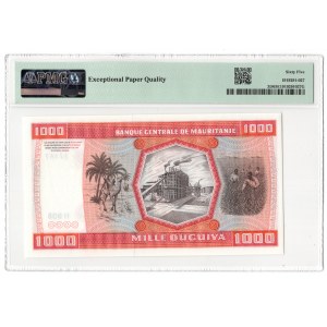 Mauritania, 1000 ouguiya 1981