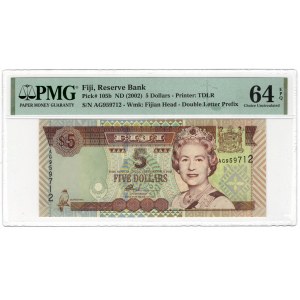 Fiji, $5 ND (2002)
