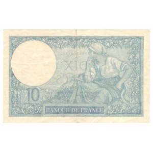 France, 10 francs 1927