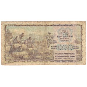Jugosławia, 100 dinara 1953