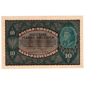 Polska, 10 marek polskich 1919, II Serja CT