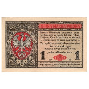 1 marchio polacco 1916, serie B, GENERALE