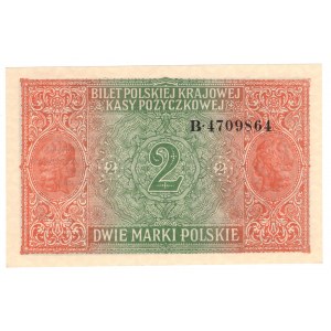 2 marki polskie 1916, Generał, seria B