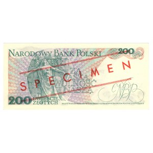 People's Republic of Poland, 200 zloty 1976, MODEL - No 1455*, series A 0000000