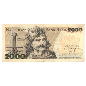 2.000 złotych 1979 - seria AN - rzadka seria