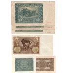 Polska, banknoty obiegowe - zestaw 15 sztuk